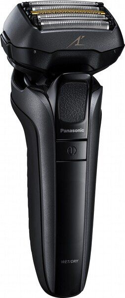 Бритва електр. Panasonic сеточная , 14000 об/мин,  бритв.головок-5, Li-Ion, сух.+влажн., триммер, чехол,Док-ст., черный