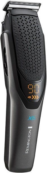 Машинка для стрижки Remington Power X Series X6, мережа+акум., насадок-4, сталь, чорно-сірий