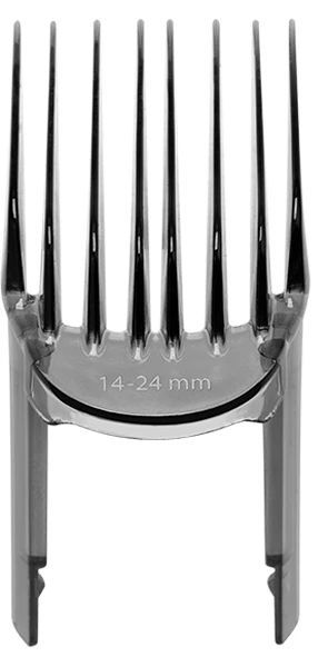 Машинка для стрижки Remington Power X Series X6, мережа+акум., насадок-4, сталь, чорно-сірий