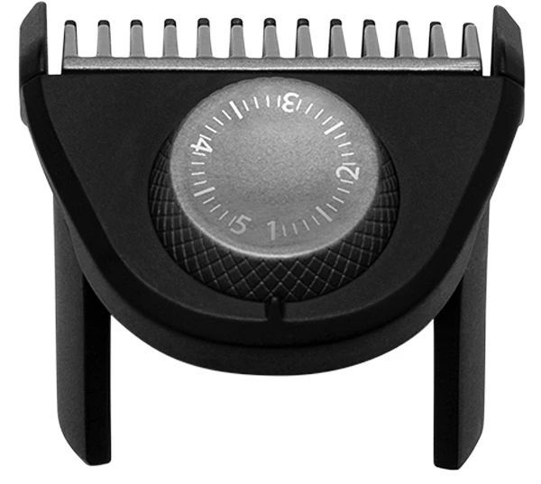 Машинка для стрижки Remington Power X Series X6, мережа+акум., насадок-4, сталь, чорно-сірий