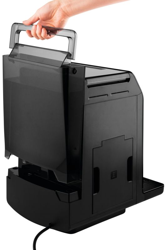 Кофемашина Krups Evidence Plus Titanium 2.3л, зерно, автомат.капучинатор, OLED диспл, аторец. - 19, черный