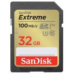 Карта памяти SanDisk SD   32GB C10 UHS-I U3 R100/W60MB/s Extreme V30