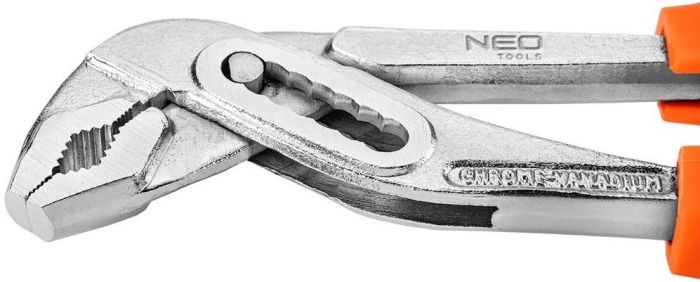 Клещи переставные Neo Tools, 10-45мм, 250мм, CrV