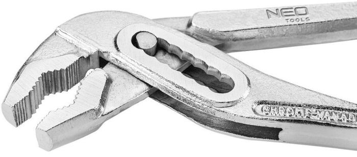 Клещи переставные Neo Tools, 10-45мм, 250мм, CrV