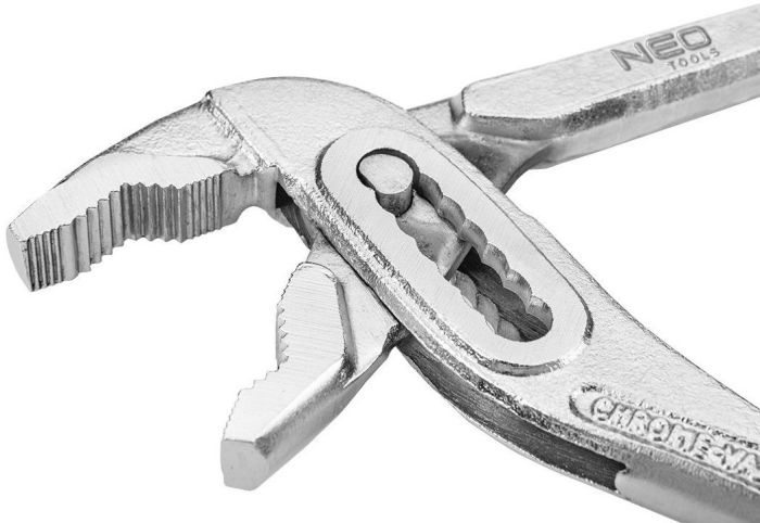 Клещи переставные Neo Tools, 10-45мм, 250мм, CrV