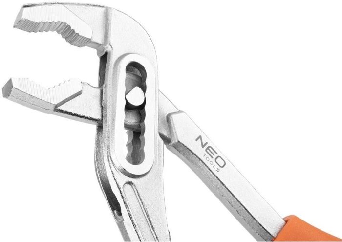 Клещи переставные Neo Tools, 10-45мм, 250мм, CrV