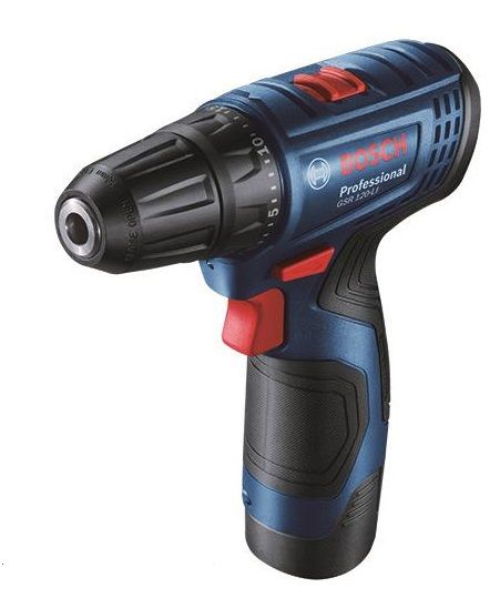 Набор из двух аккумуляторных инструментов Bosch 12В, дрель-шуруповерт GSR 120-LI, гайковерт ударный GDR 120-LI, акб 2х2А•ч, кейс