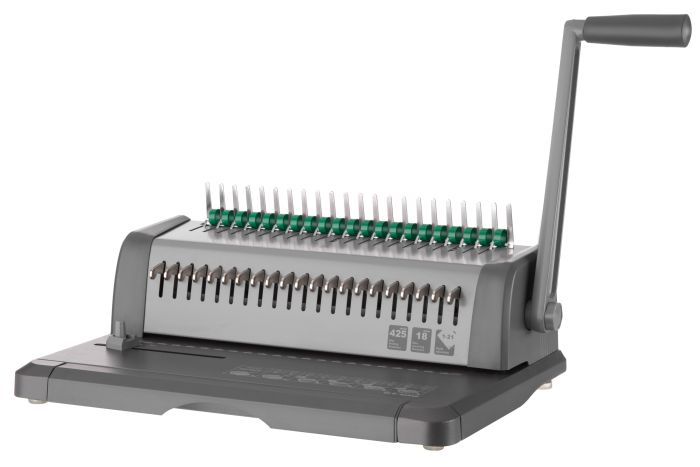 Пластикові пружини 2E для біндерів, 25мм, зелені, 50шт