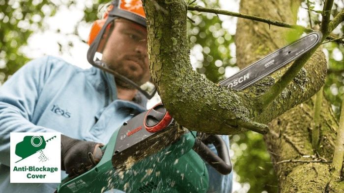 Пила цепная сетевая Bosch UniversalChain 40 40см 1800Вт цепь Oregon 4.3кг