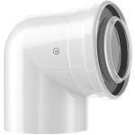 Відведення коаксіальне Bosch FC-CE60-87 на 87° для конденсаційних котлів, діаметр 60/100 мм