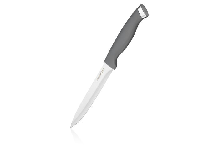 Набор ножей Ardesto Gemini Gourmet, 3 предмета, нержавеющая сталь, пластик, серый