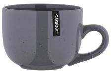 Чашка Ardesto Bagheria Grey, 480мл, кераміка, сірий