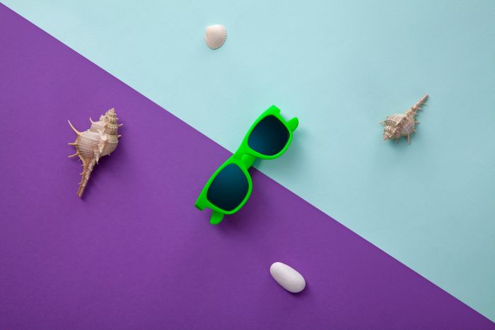 Дитячі сонцезахисні окуляри Koolsun Wave, 1-5р, неоново-зелений