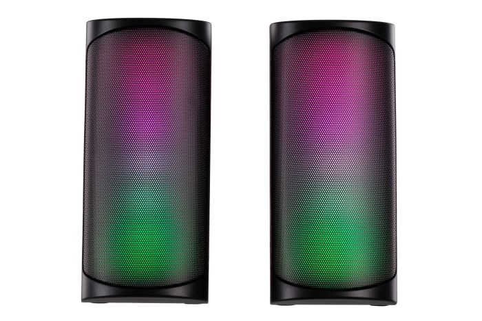 Акустическая система 2E PCS231 RGB Matrix, 2.0, USB, Black