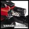 Шліфмашина ексцентрикова Einhell TC-PE 150, пневматична, 10500об/хв, 6.3бар, 0.84кг