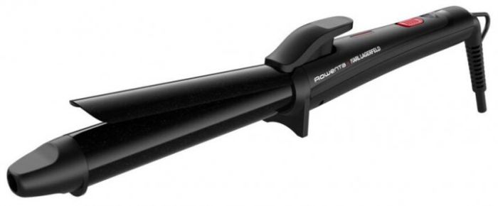 Плойка Rowenta x Karl Lagerfeld Curling Tong, 47Вт, D -25mm, >200С, кераміка, турмалін, чорний