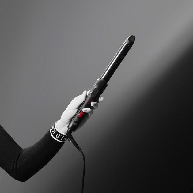 Плойка Rowenta x Karl Lagerfeld Curling Tong, 47Вт, D -25mm, >200С, кераміка, турмалін, чорний