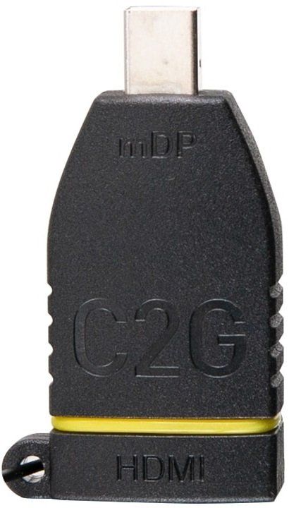 Комплект перехідників retractable C2G Adapter Ring HDMI > mini Display Port, Display Port, USB-C
