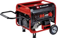 Генератор бензиновий Einhell TC-PG 65/E5, 230В/380В, 3.6кВт (макс. 6.51кВт), електростартер, 25л, 83кг