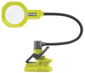 Ліхтар інспекційний акумуляторний Ryobi ONE+ RML18-0, 18В, 500лм, 2 функції освітлення, гнучкий, затискач без АКБ та ЗП