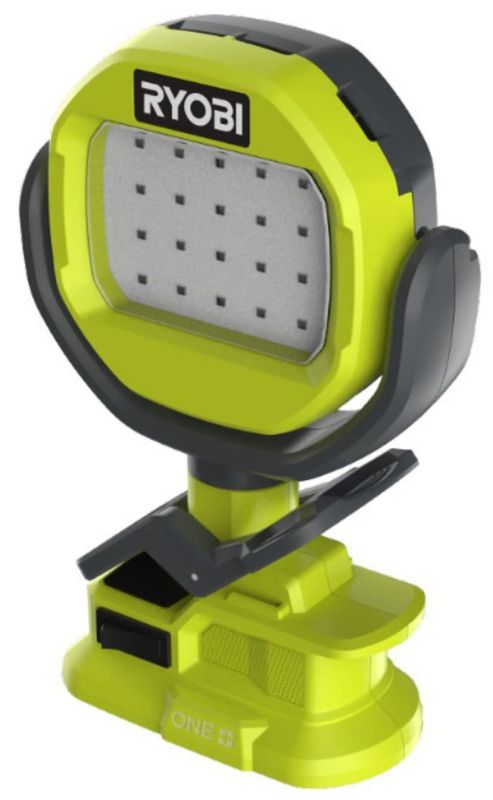 Фонарь инспекционный аккумуляторный Ryobi ONE+ RLCL18-0, 18В, 1000лм, 2 функции освещения, зажим без АКБ и ЗУ