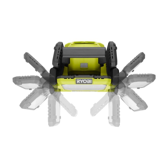 Прожектор гибридный панельный Ryobi ONE+ RLPH18-0 18В/220В Hybrid 3 LED панели 3000лм 3 режима яркости без АКБ и ЗУ
