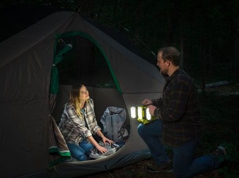 Прожектор гибридный панельный Ryobi ONE+ RLPH18-0 18В/220В Hybrid 3 LED панели 3000лм 3 режима яркости без АКБ и ЗУ