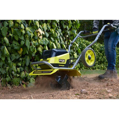 Культиватор аккумуляторный Ryobi Max Power RY36CVXA-0 36В ширина 40см бесщеточный регулировка глуб.20см 28кг без АКБ и ЗУ