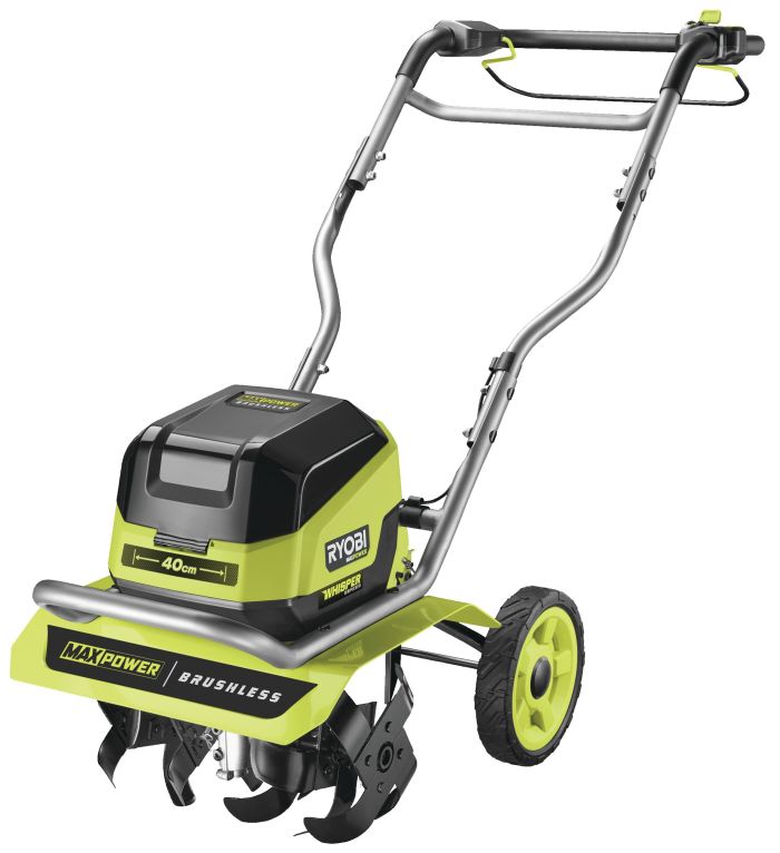 Культиватор аккумуляторный Ryobi Max Power RY36CVXA-0 36В ширина 40см бесщеточный регулировка глуб.20см 28кг без АКБ и ЗУ