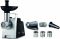 Мясорубка Tefal HV1 7in1, 1400Вт, 1.7кг/мин, 2 решетки, насадка для колбас, томатов, 3 терки, пластик, черный