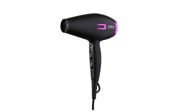 Фен Ardesto Violet PRO  ,1750-2100Вт, 2 швидкості, 3темп.режими,дифузор, чорний ARDESTO HD-Y221PRO