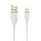 Кабель USB-A > USB-C зарядки/синхронизации Belkin 1м, 15Вт, Type-C, PVC, белый