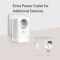 Комплект Адаптерiв Powerline TP-LINK  AV1000, 1xGE, (TL-PA7017 2шт), Розетка TP-Link TL-PA7017PKIT