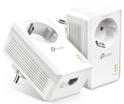 Комплект Адаптерoв Powerline TP-LINK  AV1000, 1xGE, (TL-PA7017 2шт), Розетка TP-Link TL-PA7017PKIT