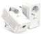 Комплект Адаптерoв Powerline TP-LINK  AV1000, 1xGE, (TL-PA7017 2шт), Розетка TP-Link TL-PA7017PKIT