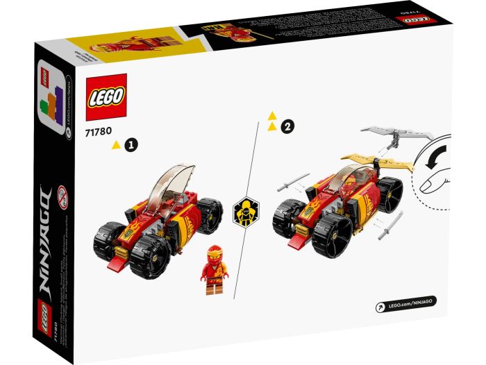Конструктор LEGO Ninjago Гоночный автомобиль ниндзя Кая EVO