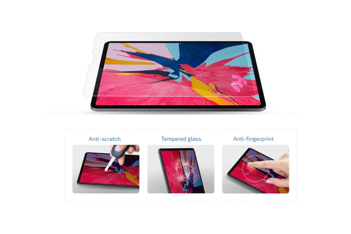 Захисне скло 2E для Samsung Galaxy Tab S8 (X700/X706) 11" (2022), 2.5D, прозорий