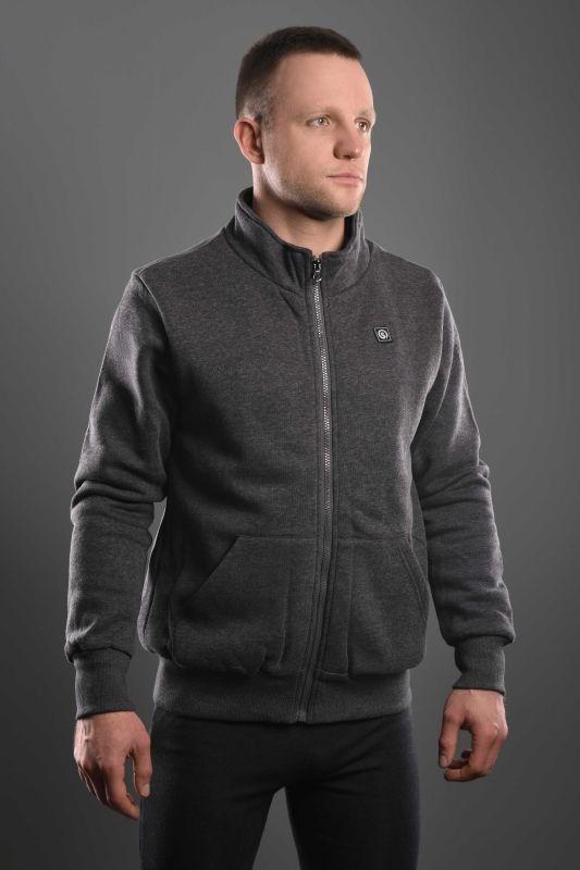 Кофта с подогревом 2E Heat Power Grey, размер L