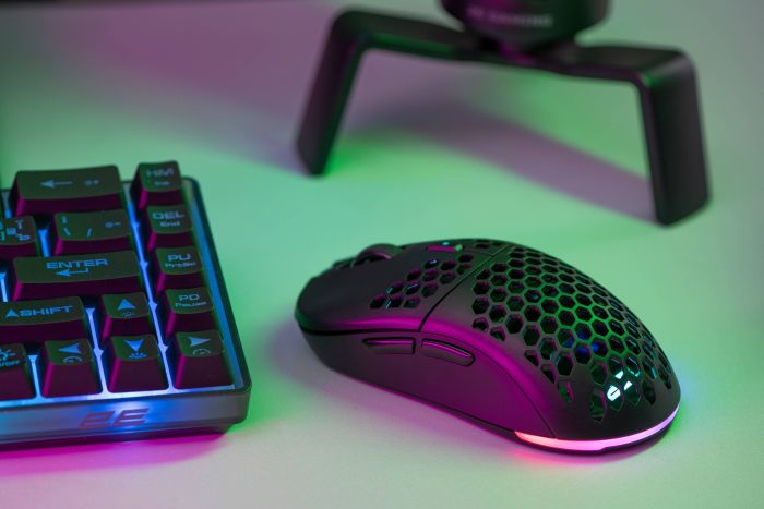Мышь 2E GAMING HyperDrive Pro WL, RGB, USB-A/WL, чёрный