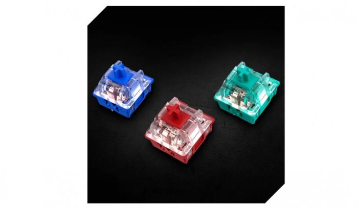 Клавиатура механическая HyperX Alloy Origins PBT 104key, Red, USB-A, EN/UA, RGB, черный