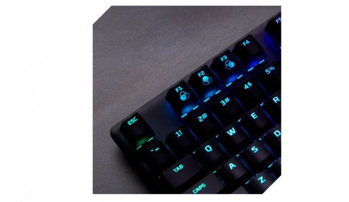 Клавиатура механическая HyperX Alloy Origins PBT 104key, Red, USB-A, EN/UA, RGB, черный