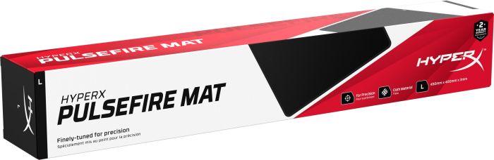 Ігрова поверхня HyperX Pulsefire Mat, L (450x400x3мм), чорний