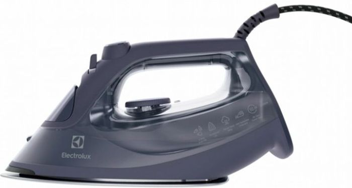 Праска Electrolux, 2500Вт, 330мл, паровий удар 200гр, керам. підошва, блакитний