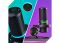 Микрофон геймерский HyperX DuoCast, Omni/Bi, USB-A, 2м, NGenuity, RGB, черный