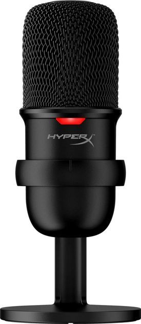 Микрофон геймерский HyperX SoloCast, Bi, USB-A, 2м, NGenuity, черный