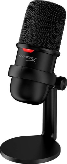 Микрофон геймерский HyperX SoloCast, Bi, USB-A, 2м, NGenuity, черный