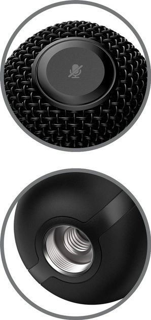 Микрофон геймерский HyperX SoloCast, Bi, USB-A, 2м, NGenuity, черный