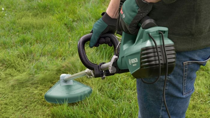 Триммер садовый Bosch AFS 23-37, 1000Вт, леска 37см, чем 23см, 5.7кг