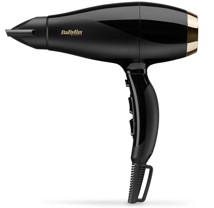 Фен Babyliss, 2300Вт, 3 режими, іонізація, хол. обдув, чорний
