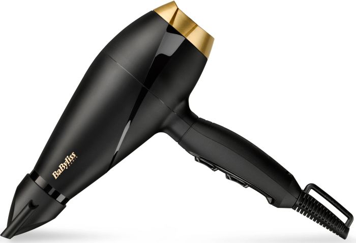 Фен Babyliss AC motor PRO, 2000Вт, 2 режими, дифузор, хол. обдув, чорний
